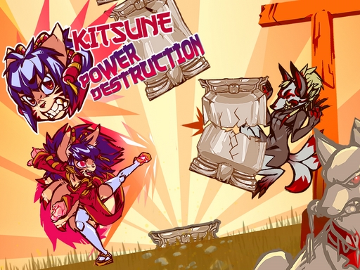 Kitsune power destruction Online